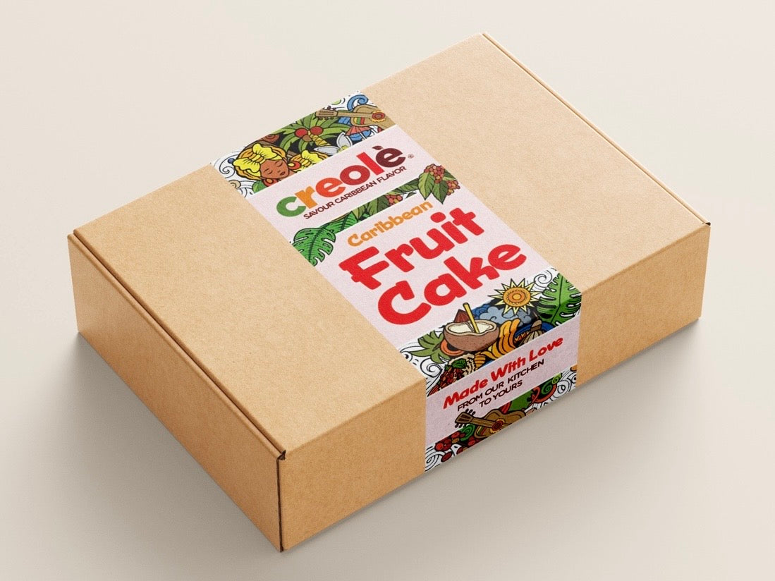 Caribbean Fruit Cake - 4 Inch