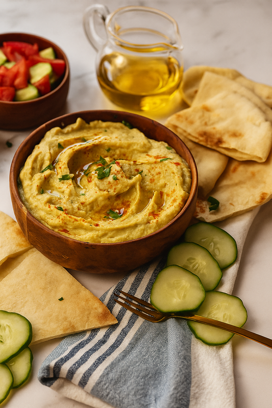 Red Lentil Dahl Hummus