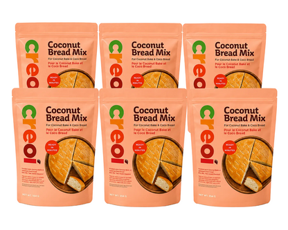 Coconut Bread Mix 6 Pack (Large)